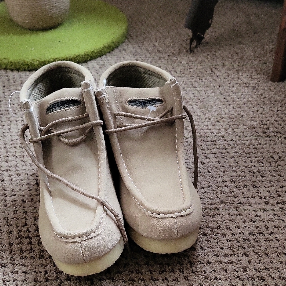 Chukkas/Roper Tan Ankle Boots for Women
